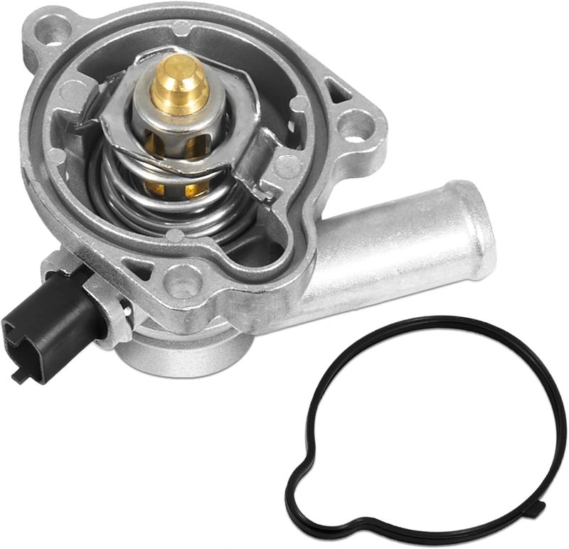 AUTOBABA 902-808 Upgrade Aluminum Coolant Thermostat Housing Assembly compatible with Chevy Trax Sonic 13-20, Cruze 11-16, Buick Encore 13-20 - L4 1.4L - Replace 55579010 25200455 5556533 - Image 1